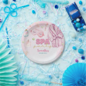 スパパーティー誕生日、スリーポバー、スランバーパーティー ペーパープレート (パーティー)