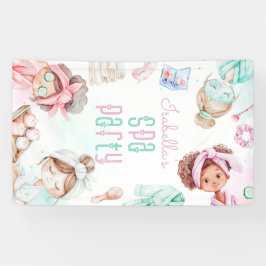 スパパーティー誕生日 横断幕