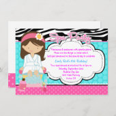 スパパーティー 招待状 (正面/裏面)