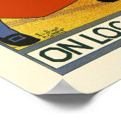 スパフェルムデフラヒンファズカフェレストラン1894広告 ポスター (角)