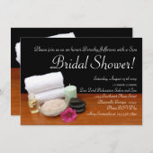 スパブライダルシャワー、サロンシーン招待状 招待状 (正面/裏面)