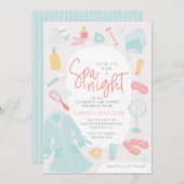 スパブライダルシャワー 招待状 (正面/裏面)