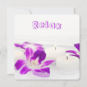 スパブライダルシャワー 招待状 (正面)