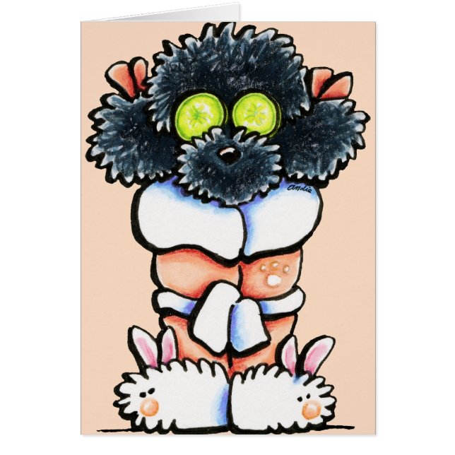 スパブラックプードル (正面)