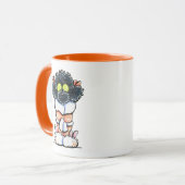 スパブラックプードル マグカップ (正面左)