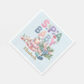 スパベビーシャワーパーティーディナーウェア スタンダードランチョンナプキン (角)