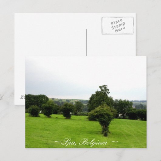 スパベルギー ポストカード (正面/裏面)