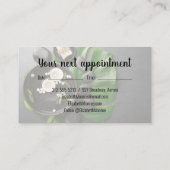 スパマッサージセラピストサロン 名刺 (裏面)