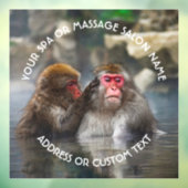 スパマッサージセラピーリラックスサロンホットチューブジャグジー ウィンドウサイン (シート3)