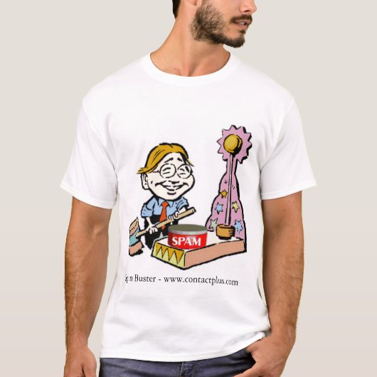 スパムの破壊者 Tシャツ (正面)