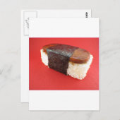 スパムむすび ポストカード (正面/裏面)