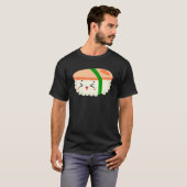 スパムむすび 食品説明図 日本 ハワイ Tシャツ (正面フル)