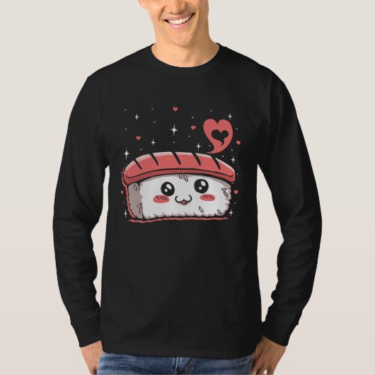 スパムむすび 食品説明図 日本 ハワイ Tシャツ (正面)