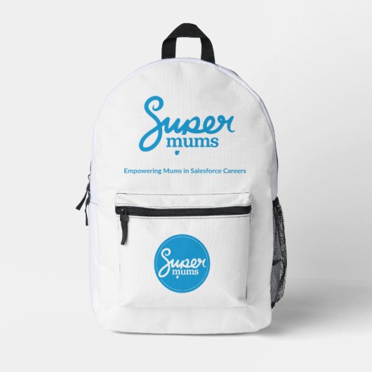 スパムズカットシューバグパック プリントバックパック (正面)