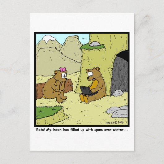 スパム ポストカード (正面)