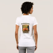 スパムTシャツ 女性 Tシャツ (裏面フル)
