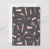 スパメーキャップ誕生日パーティーの招待状 招待状 (裏面)