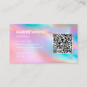 スパモダンエステティシャン 名刺 (正面)