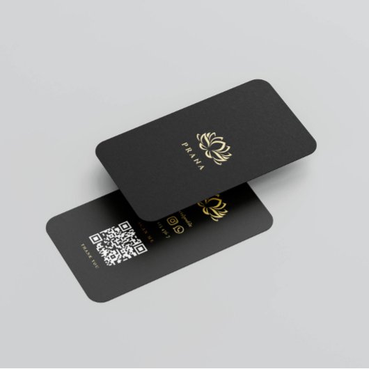 スパモダンセラピストセラピー金ゴールドロータス 名刺