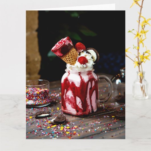 スパモニの日（ナショナルスパモニデー） カード (黄色い花)