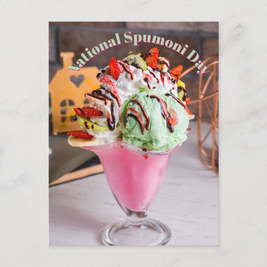 スパモニの日 ポストカード (正面)