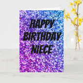 スパユニークークニースの誕生日カード カード (黄色い花)