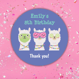 スパラマパーティー、パジャマパーティー ラウンドシール