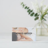 スパリゾート | バックマッサージ名刺 名刺 (スタンド正面)