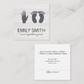 スパリゾート |マッサージ(アポイントメントカード) 予約カード (正面/裏面)