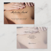 スパリゾート |マッサージ(アポイントメントカード) 予約カード (正面/裏面)