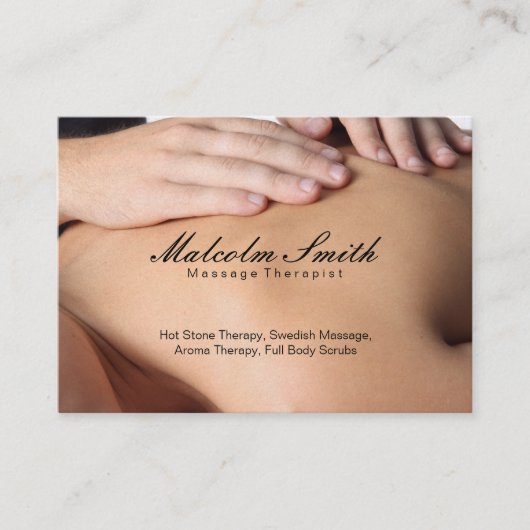 スパリゾート |マッサージ(アポイントメントカード) 予約カード (正面)