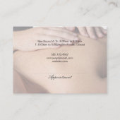 スパリゾート |マッサージ(アポイントメントカード) 予約カード (裏面)