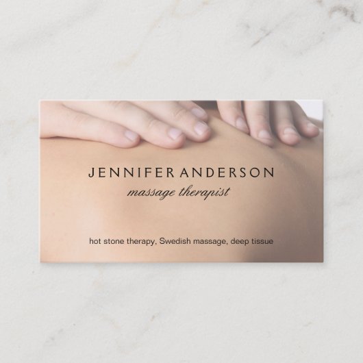 スパリゾート |マッサージ(アポイントメントカード) 予約カード (正面)