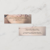 スパリゾート | マッサージ スキニー名刺 (正面/裏面)