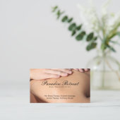 スパリゾート | マッサージ 名刺 (スタンド正面)