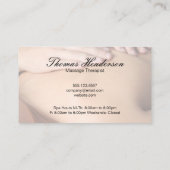 スパリゾート | マッサージ 名刺 (裏面)