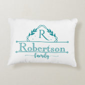 スパリットモノグラムファミリー名トロピカルテールフレーム アクセントクッション (裏面)