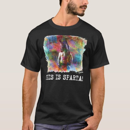 スパルタだ Tシャツ (正面)
