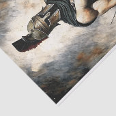 スパルタの戦士のデコパージュ 薄葉紙 (詳細)