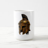 スパルタの戦士の兜 コーヒーマグカップ (中央)