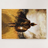 スパルタの戦士フィールド ジグソーパズル (横)