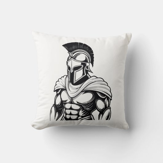 スパルタの戦士 クッション (正面)