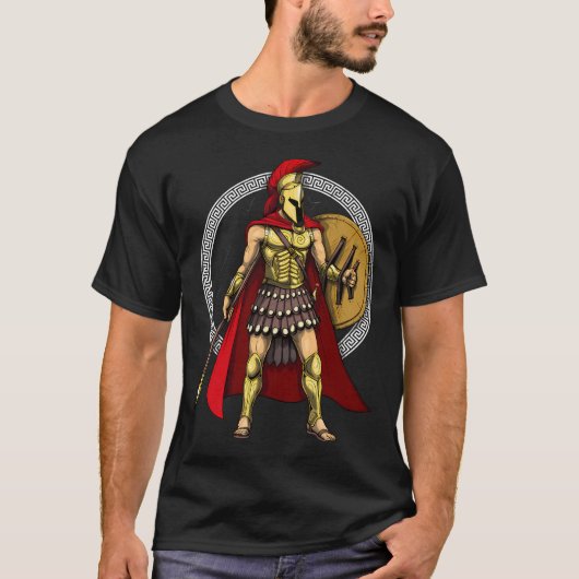 スパルタの戦士 Tシャツ (正面)