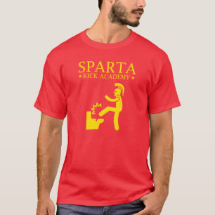 スパルタの蹴りアカデミー Tシャツ