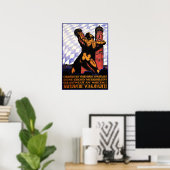 スパルタカス1919年ドイツ政治戦争プロパガンダ ポスター (ホームオフィス)