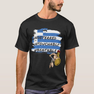 スパルタギリシャTシャ男性へツ Tシャツ