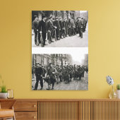 スパルタクティストのライフル訓練(トップ)革命的 キャンバスプリント (インサイチュ (リビング))