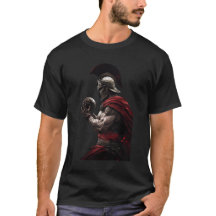スパルタンのバスケットボールTシャツ