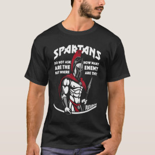 スパルタンの激しい戦士の敵スパルタコスの冥王星C Tシャツ