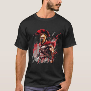 スパルタンの精神:恐れを知らない戦士 Tシャツ